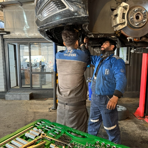 خدمات پارت کالا : انجام کلیه خدمات فنی خودرو های هوندای و کیا در پارت کالا